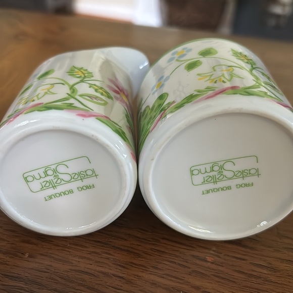 Sigma Frog Bouquet sugar and mini creamer set - Picture 4 of 9